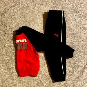 Puma sweat suit